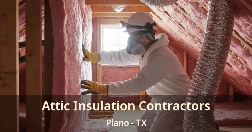 Attic Insulation Contractors Plano - TX