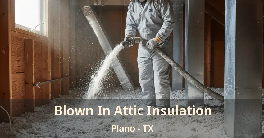Blown In Attic Insulation Plano - TX
