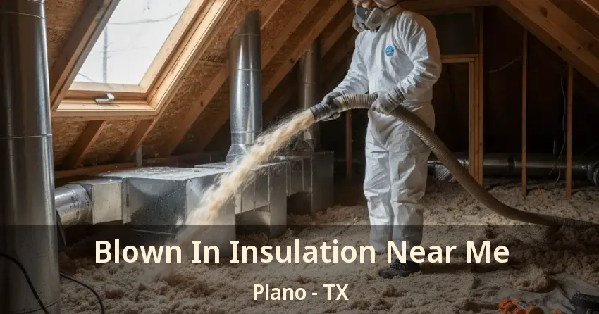 Blown In Insulation Near Me Plano - TX