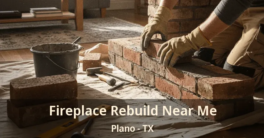 Fireplace Rebuild Near Me Plano - TX