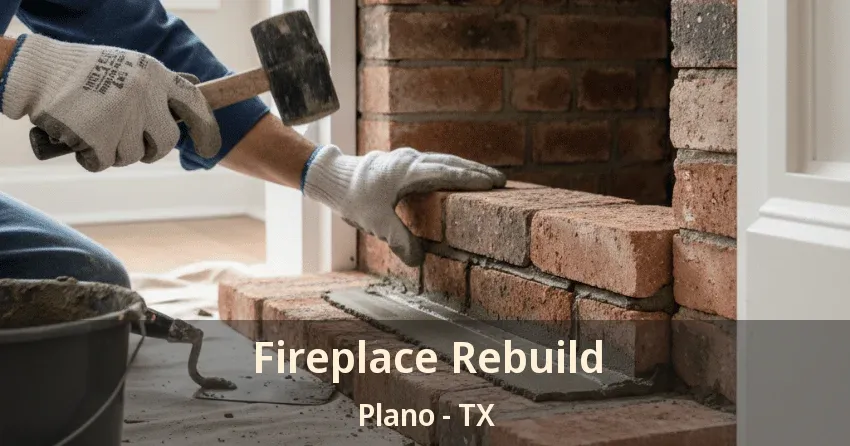 Fireplace Rebuild Plano - TX