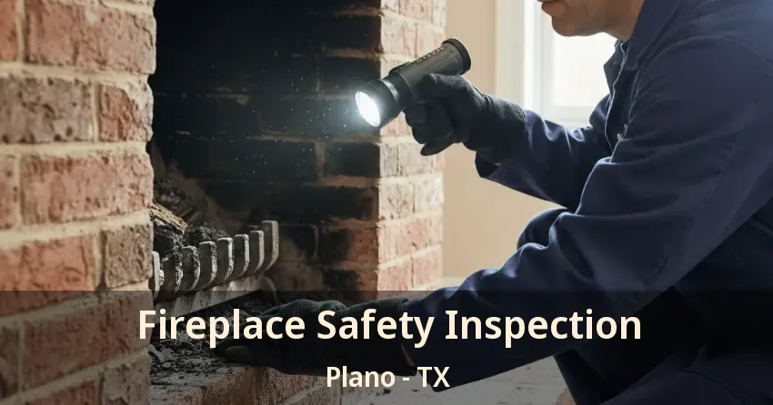 Fireplace Safety Inspection Plano - TX