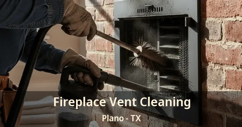 Fireplace Vent Cleaning Plano - TX