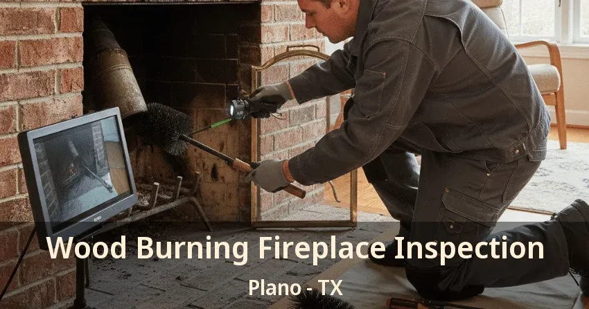 Wood Burning Fireplace Inspection Plano - TX Wood Burning Fireplace Inspection Plano - TX